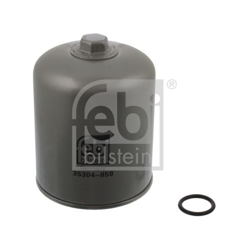 Febi Bilstein 35304 Lufttrocknerpatrone mit O-Ring und &Ouml;labscheider , 1 St&uuml;ck