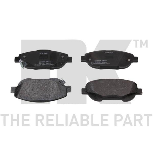 Bremsbelagsatz, Scheibenbremse NK 224594 f&uuml;r TOYOTA, Vorderachse