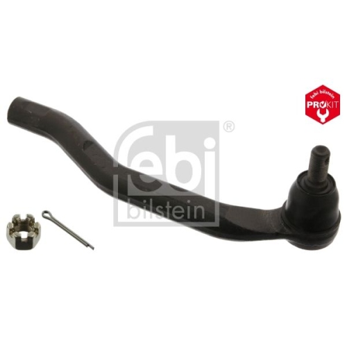 Febi Bilstein 42221 Spurstangenendst&uuml;ck mit Kronenmutter und Splint , 1 St&uuml;ck