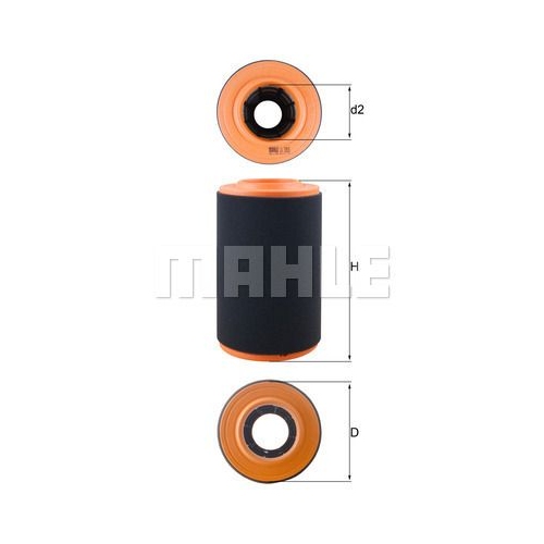 Luftfilter KNECHT LX 3353 f&uuml;r CITRO&Euml;N FIAT PEUGEOT