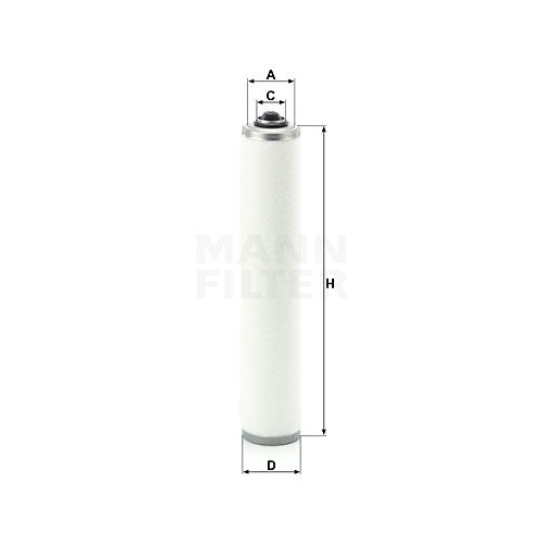Filter, Drucklufttechnik MANN-FILTER LE 9019