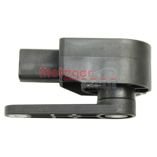 Sensor, Xenonlicht (Leuchtweiteregulierung) METZGER 0901202 f&uuml;r VAG, Hinterachse
