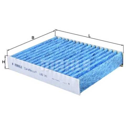 Filter, Innenraumluft KNECHT LAO 141 CareMetix&reg; f&uuml;r FIAT