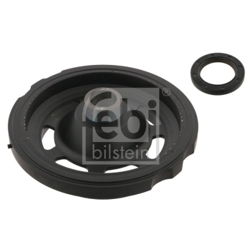 Febi Bilstein 31330 Riemenscheibe (entkoppelt) f&uuml;r Kurbelwelle, mit Dichtring , 1 St&uuml;ck