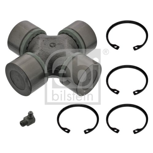 Febi Bilstein 15291 Kreuzgelenk f&uuml;r Gelenkwelle, mit Schmiernippel , 1 St&uuml;ck