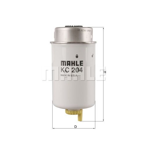 Kraftstofffilter KNECHT KC 204 f&uuml;r FORD