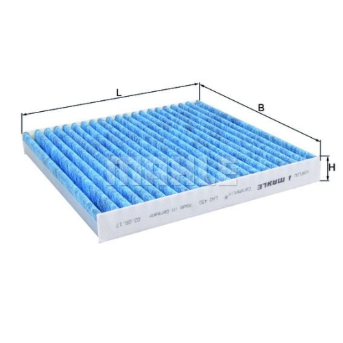 Filter, Innenraumluft KNECHT LAO 430 CareMetix&reg; f&uuml;r MERCEDES-BENZ RENAULT TOYOTA