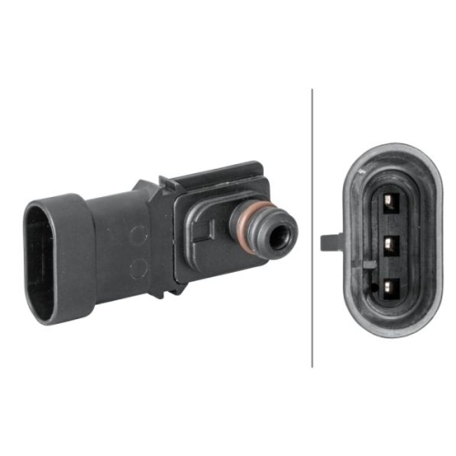Sensor, Ladedruck HELLA 6PP 009 400-281 f&uuml;r LADA NISSAN OPEL RENAULT VAUXHALL