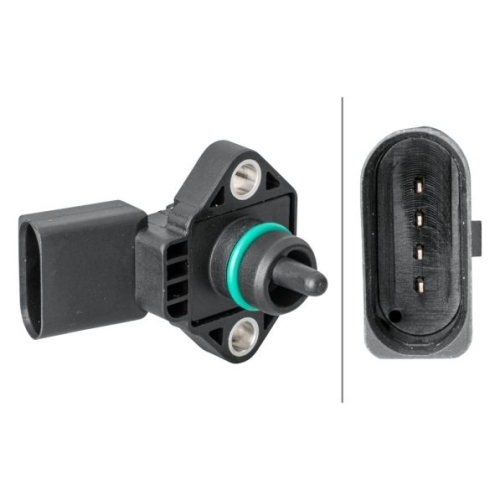 Sensor, Ladedruck HELLA 6PP 358 152-011 f&uuml;r FORD VW