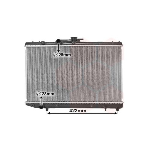 K&uuml;hler, Motork&uuml;hlung VAN WEZEL 53002227 f&uuml;r TOYOTA
