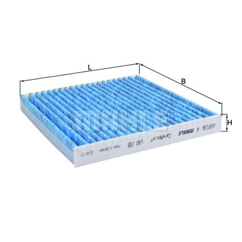 Filter, Innenraumluft KNECHT LAO 158 CareMetix&reg; f&uuml;r MAZDA