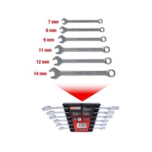 Bremsleitungs-Schl&uuml;sselsatz KS TOOLS 518.0340