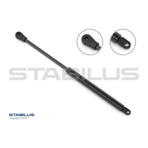 2x 8558BQ Stabilus Gasfeder Lift-O-Mat VW GOLF I Cabriolet