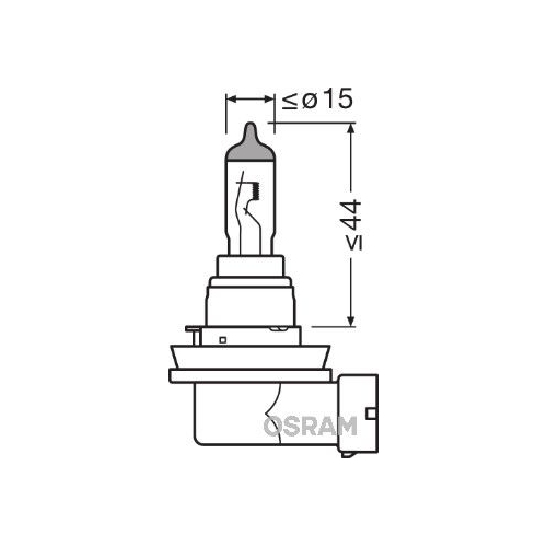 Gl&uuml;hlampe, Abbiegescheinwerfer OSRAM 64219L+ ORIGINAL