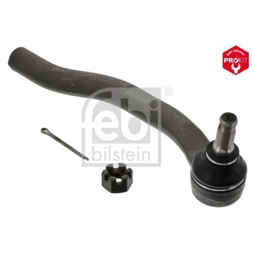 Febi Bilstein 42235 Spurstangenendst&uuml;ck mit Kronenmutter und Splint , 1 St&uuml;ck