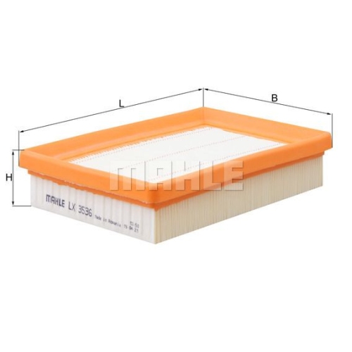 Luftfilter KNECHT LX 3536 f&uuml;r CITRO&Euml;N PEUGEOT TOYOTA
