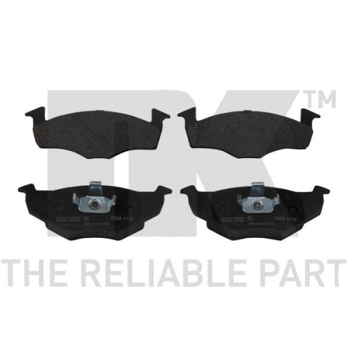 Bremsbelagsatz, Scheibenbremse NK 224733 f&uuml;r SEAT VW, Vorderachse