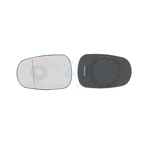 Spiegelglas, Au&szlig;enspiegel VAN WEZEL 3328839 * HAGUS * f&uuml;r NISSAN, links, rechts
