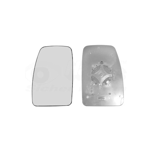 Spiegelglas, Au&szlig;enspiegel VAN WEZEL 3799835 * HAGUS * f&uuml;r OPEL RENAULT, links