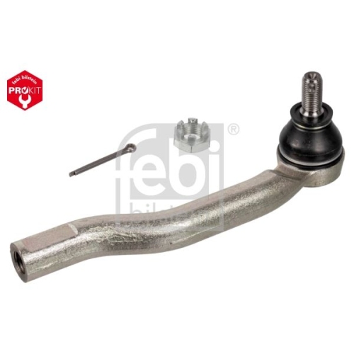 Febi Bilstein 42238 Spurstangenendst&uuml;ck mit Kronenmutter und Splint , 1 St&uuml;ck