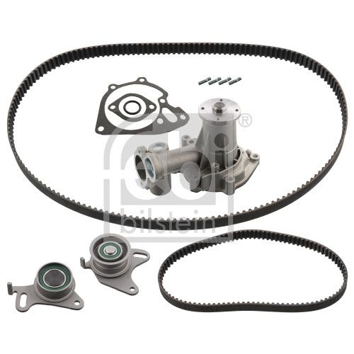 Wasserpumpe + Zahnriemensatz FEBI BILSTEIN 173186 f&uuml;r MITSUBISHI HYUNDAI