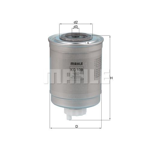 Kraftstofffilter KNECHT KC 109 f&uuml;r FORD LDV