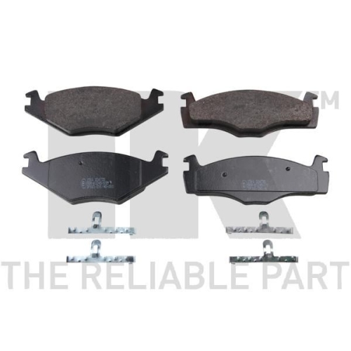 Bremsbelagsatz, Scheibenbremse NK 224735 f&uuml;r SEAT VW, Vorderachse
