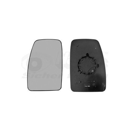 Spiegelglas, Au&szlig;enspiegel VAN WEZEL 3799837 * HAGUS * f&uuml;r OPEL RENAULT, links