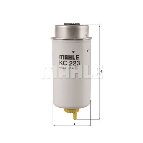 Kraftstofffilter KNECHT KC 223 f&uuml;r FORD
