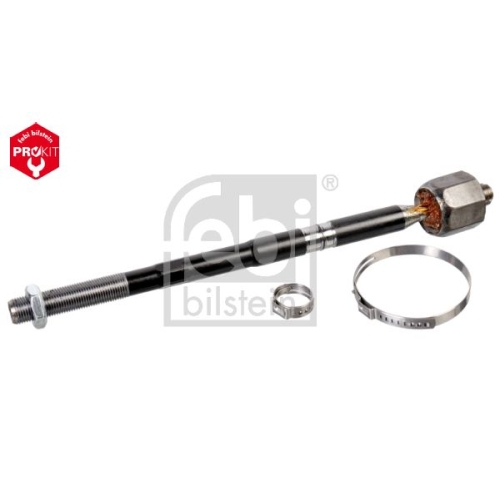 Febi Bilstein 43792 Axialgelenk mit Kontermutter, Sicherungsmutter und Klemmschellen , 1 St&uuml;ck