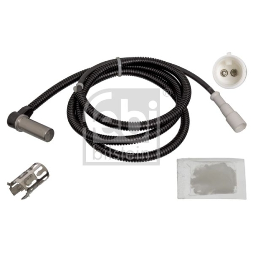 Febi Bilstein 101793 ABS-Sensor mit H&uuml;lse und Fett , 1 St&uuml;ck