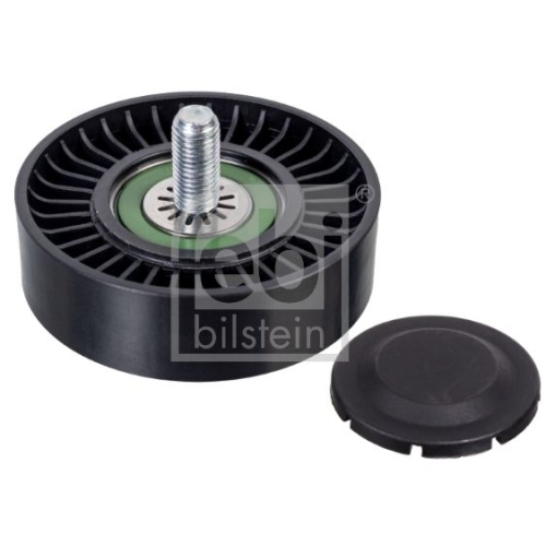 Febi Bilstein 27554 Umlenkrolle f&uuml;r Keilrippenriemen, mit Schraube , 1 St&uuml;ck