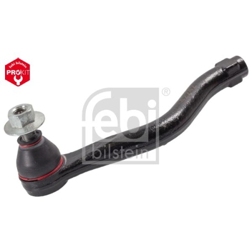 Febi Bilstein 42242 Spurstangenendst&uuml;ck mit Kronenmutter, Splint und Schmiernippel , 1 St&uuml;ck