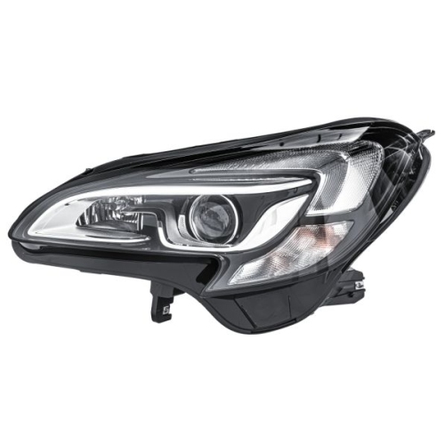 Hauptscheinwerfer HELLA 1EF 011 830-091 f&uuml;r OPEL GENERAL MOTORS, links