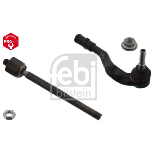 Febi Bilstein 43796 Spurstange mit Endst&uuml;ck, Mutter und Sicherungsmutter , 1 St&uuml;ck