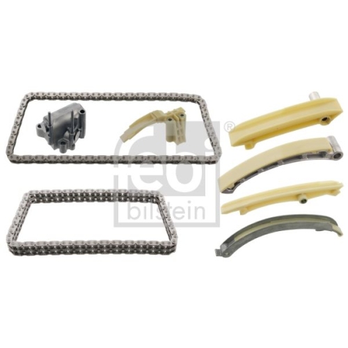 Febi Bilstein 106146 Steuerkettensatz mit Gleitschienen und Kettenspanner, 1 St&uuml;ck