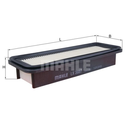 Luftfilter KNECHT LX 3887 f&uuml;r NISSAN