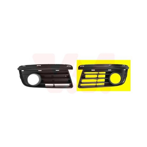 L&uuml;ftungsgitter, Sto&szlig;f&auml;nger VAN WEZEL 5886593 ** Equipart ** f&uuml;r VW, vorne links