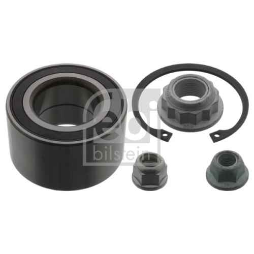Febi Bilstein 39160 Radlagersatz mit Muttern, Fett und Sicherungsring , 1 St&uuml;ck
