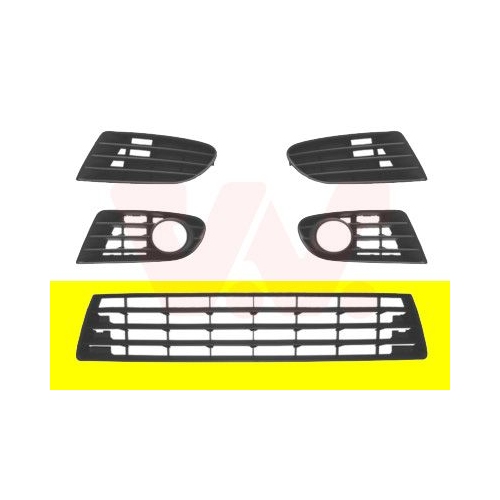L&uuml;ftungsgitter, Sto&szlig;f&auml;nger VAN WEZEL 5895590 ** Equipart ** f&uuml;r VW, vorne