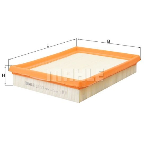 Luftfilter KNECHT LX 523 f&uuml;r GMC OPEL VAUXHALL