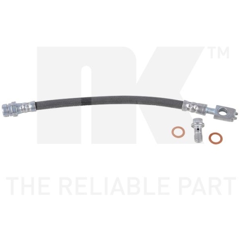Bremsschlauch NK 8547141 f&uuml;r AUDI SEAT SKODA VW, Hinterachse, am Bremssattel
