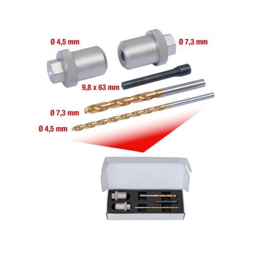 Ausbohrwerkzeugsatz, Querlenkerklemmschraube KS TOOLS 700.5640