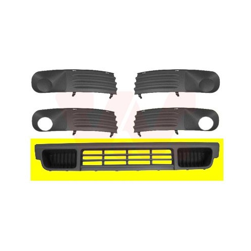 L&uuml;ftungsgitter, Sto&szlig;f&auml;nger VAN WEZEL 5896590 ** Equipart ** f&uuml;r VW, vorne