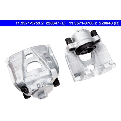 Bremssattel ATE 11.9571-9760.2 f&uuml;r SEAT VAG, Vorderachse rechts