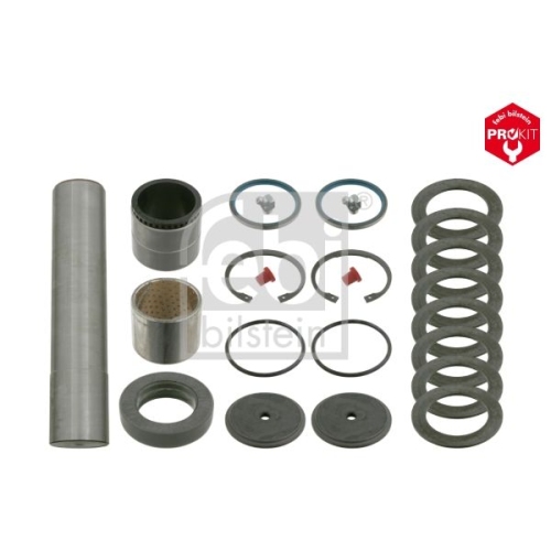 Febi Bilstein 24777 Achsschenkelbolzensatz mit Drucklager, Einzelsatz , 1 St&uuml;ck