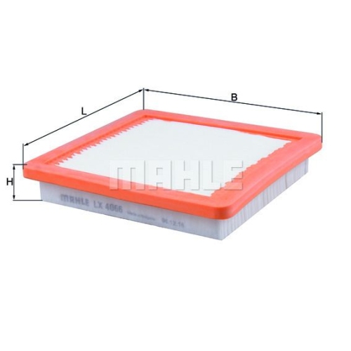 Luftfilter KNECHT LX 4066 f&uuml;r NISSAN