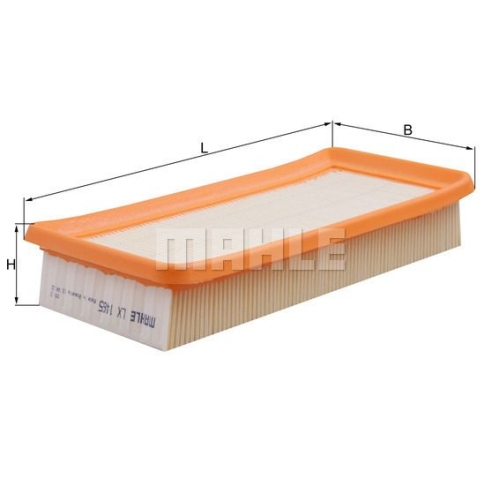 Luftfilter KNECHT LX 1465 f&uuml;r HYUNDAI