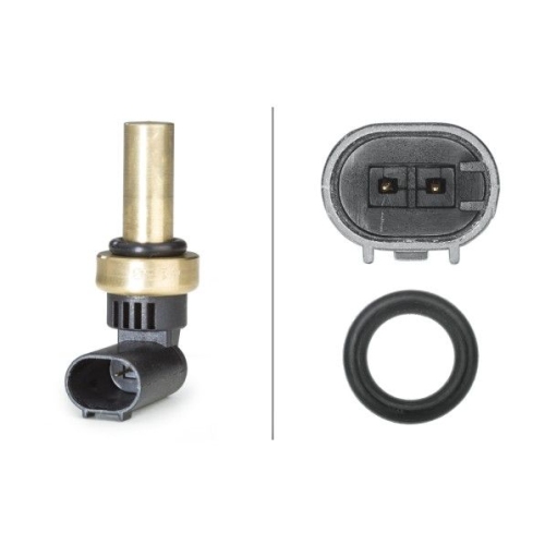 Sensor, K&uuml;hlmitteltemperatur HELLA 6PT 358 058-221 f&uuml;r ALFA ROMEO FIAT LANCIA