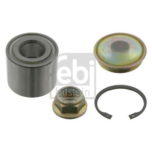Febi Bilstein 24780 Radlagersatz mit Achsmutter, Sicherungsring und Staubkappe , 1 St&uuml;ck